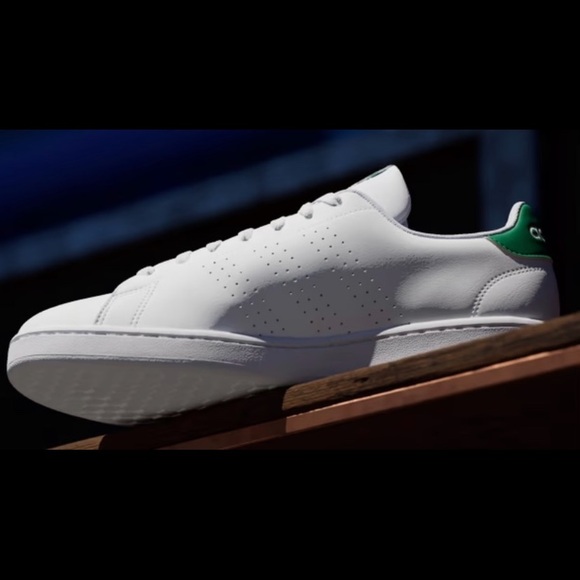 Adidas Size: 11 Color: Cloud White / Green - Picture 4 of 8